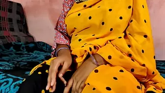 Indian Bhabhi-Devar Roleplay Solo Twat Fingering Till Sperm
