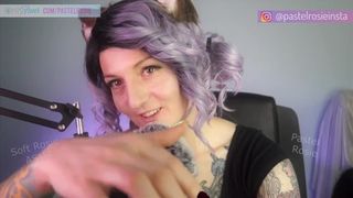 SFW ASMR - Personal Attention and Mesmerizing Nails - PASTEL ROSIE Gives You Cute Homemade Tingles
