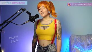 SFW ASMR Misty Will Train You to Relax - PASTEL ROSIE Pokemon Cosplay Homemade Hot Twitch Streamer