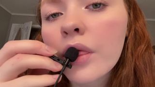 ASMR JOI kissing the mic like its your throbbing dong (mouth/drooling fetish/sexual asmr)