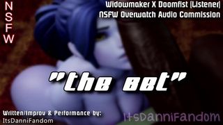 【R18 Overwatch Audio RP】The Bet | Widowmaker X Doomfist (Listener)【F4M】【COMMISSIONED AUDIO】