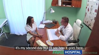 FakeHospital Young Doctor Fucks his Sexy new Nurse