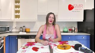Hot Girl Creaming Cake ASMR by Sunshine 18+ (trailer)