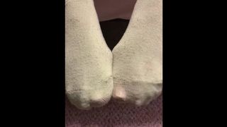 Teen Girl Socks up Close ASMR