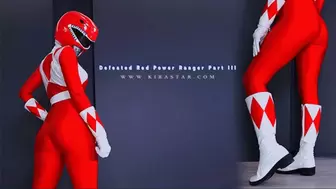 Defeated Red Power Ranger Part lll FHD