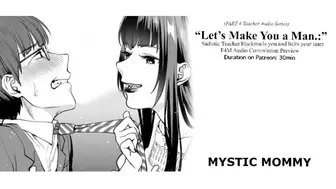 [ASMR] Sweet Teacher Threatens You to take Your Virginity [F4M] [Audio RP]