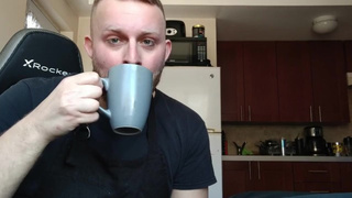 FPOV Barista Cumming In Your Coffee - Solo Male Roleplay, Spitting, Slutty Talk, Loud Moans, Gigantic Cum-shot