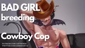Cowboy Cop mounts you like a criminal [Bad Girl] || NSFW Audio & Loud Male Moaning