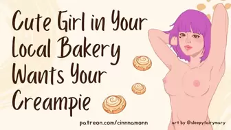 Hot Lady in Your in Your Local Bakery Wants Your Cream-pie | ASMR Audio Roleplay | Bj