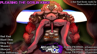 Pleasing The Goblin King || Bad End Erotic Audio || Size Difference, Monster, Corruption, Bad End