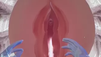 3D Cartoon Streamer Bitch | Project Melody | Big female twat sex toy