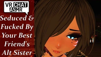 Seduced & Plowed By Your Best Friend's Alt | VRChat Roleplay - [Kissing][Riding/Cowgirl]