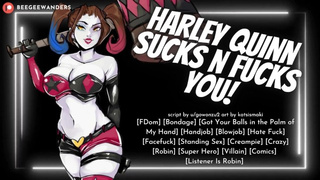 Harley Quinn Captures & Interrogates You With Her Holes! || Erotic ASMR Roleplay for Studs