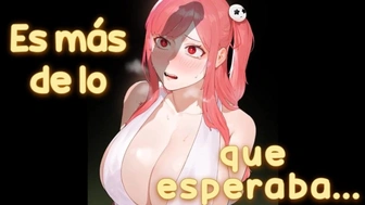 ALUMNA TIERNA CHUPA EL PENE CALIENTE DEL PROFESOR... asmr español hentai