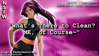 【NSFW Bleach Audio RP】 You Agree to Help Clean Up Yoruichi's Charming & Sweaty Body~ 【F4M】