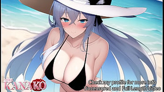[ASMR Audio & Video] I get so WET and HORNY on are Beach Date!!!! My outfit gets so slippery it CUMMING right OFF!!!! VTUBER Roleplay!!