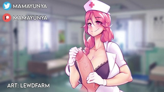Nurse DESPERATE For Your Spunk! (She isn't happy with NNN...) (MATURE)