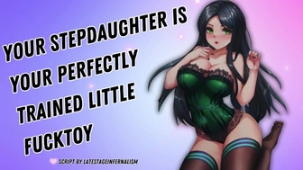 Your Stepdaughter Is Your Perfectly Trained Little Fucktoy [I Love Draining You] [Obedient Subslut]