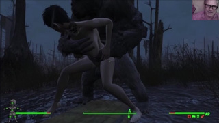 Fallout four AAF Mod Animated Monster Sex Story: Beast Master Slammed Dogstyle by Ape Boy
