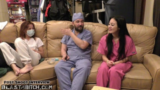 Become Nurse As Blaire Celeste's Twat Gets Filled With Sperm On BlastABitchCom