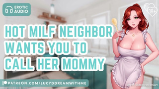 The Fine MILF Next Door Wants You To Call Her Mommy | F4M Audio Roleplay | Gentle Domme | Titjob