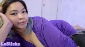 LE SLICKS - Horny Pinay Stepsis gets caught masturbating by Pinoy Stepbro and begs to keep a voyeur