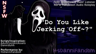 【NSFW Halloween Audio Roleplay】 Fem! Ghostface Wants You to Play with Your Rod For Her | JOI 【F4M】
