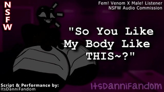 【NSFW Marvel Audio Roleplay】 Fem! Venom Nurses You w/ Her Enormous Tits While Jerking You Off~ 【F4M】