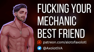 [M4F] Fucking Your Mechanic Best Friend | Friends to Couple ASMR Audio Roleplay
