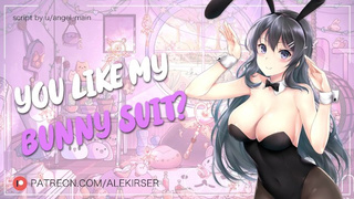 Your Crush Wears a Bunny Costume… And Wants You to Breed Her! | ASMR Audio Roleplay