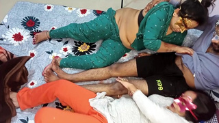 Plowed step sister while step mother was resting with him wild hindi voice