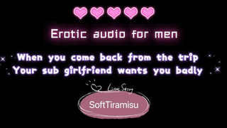 Erotic audio for guys :Spank your sub gf and spunk inside her