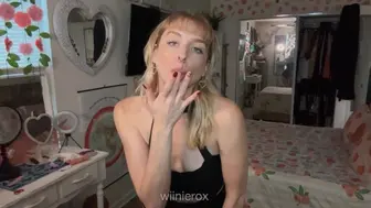 Mommy Wiinierox Makes You Daddy's Whore With Virtual Kissing & CEI