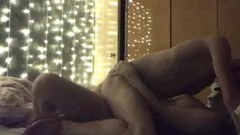 A Lovers Rides In The Butt and Rubs Wet Holes In A Cowgirl Pose