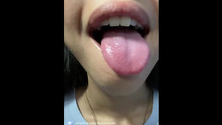 Jerk Off And Sperm In My Oriental Mouth JOI | Hinasmooth