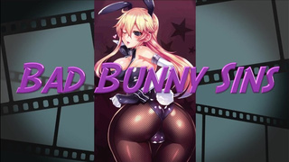 Bad Bunny Sins Schoolgirl Rough Oral Sex in Panties Audition
