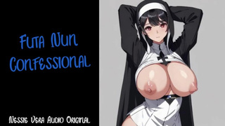 Futa Nun Confessional Booth Glory Hole Bj (Preview)