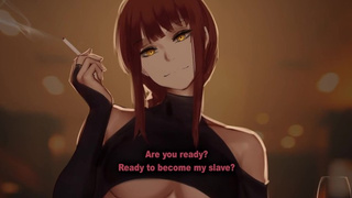 HentaiAnimeJOI - Making A Deal With Makima (CBT, Femdom, Naughty Bizarre Discussion)