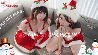【Mr.Bunny】Two bitches for Christmas（Part1）
