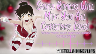 Sexy, Dangerous Santa Bimbos Surround Your House... 1 Is Coming Down The Chimney! | Audio Roleplay
