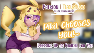 Gf Dresses up as Pikachu for You (F4A)