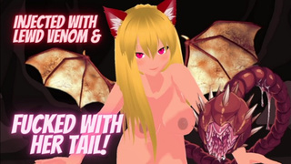 Manticore Monster Lady Makes You Jizz Non-Stop with Her Tail Cunt! (ASMR Audio Roleplay)