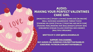 Audio: Making Your Perfect Valentines Cake Lady