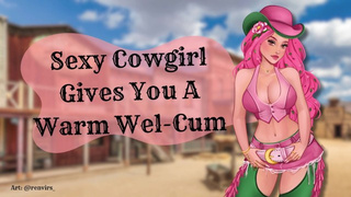 Charming Cowgirl Gives You A Warm Wel-Jizz - ASMR Audio Roleplay