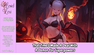 That Time I Made A Deal With A Demon For Superpowers [Erotic Audio For Dudes]
