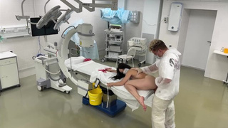 Doctor At Operating Room Healed Fit Slut With Bubble Behind By Fat Dick