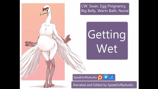 HBP- Taking A Bath With Enormous Pregnant Mama Swan F/A