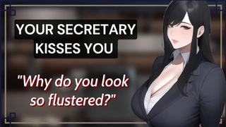 Your Fine Secretary Makes A Move On You