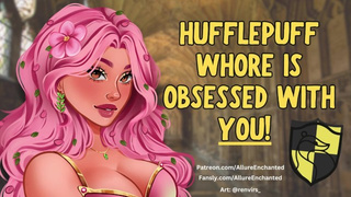 Audio Roleplay - Hufflepuff Chick is OBSESSED With YOU!