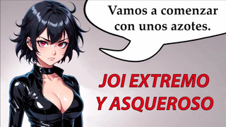 JOI cartoon extremo y asqueroso en español.